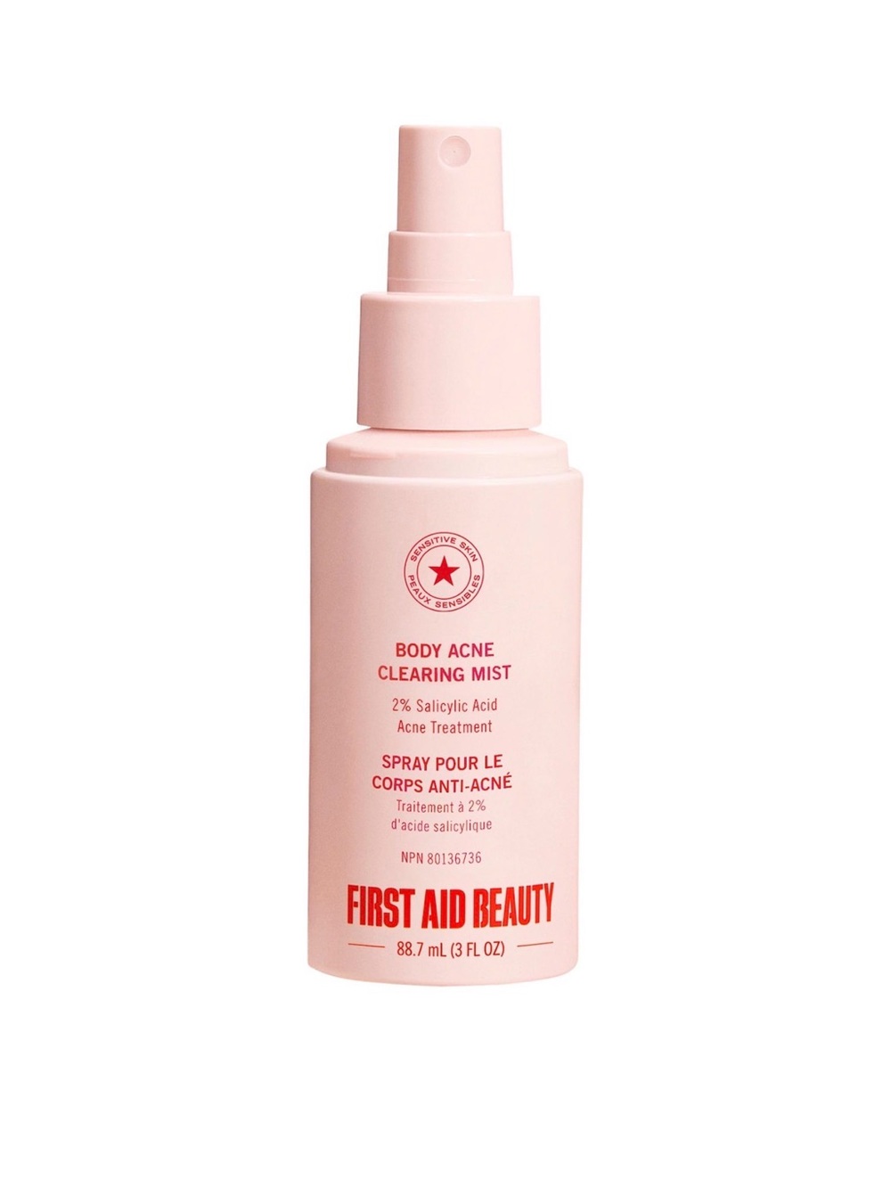 $43 NEW First Aid Beauty Body Acne Clearing Mist